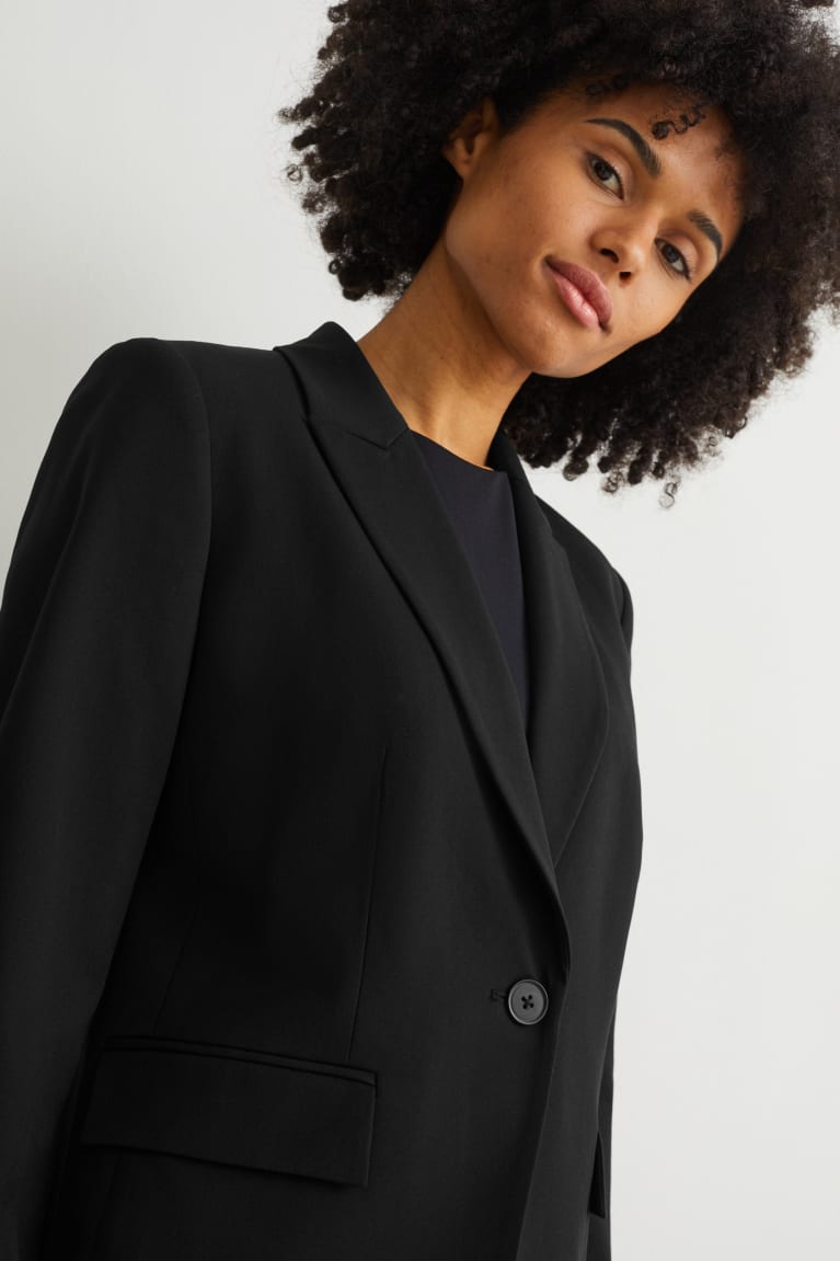  Noir Blazer C&A Business Blazer- Regular Fit 4 Way Stretch - france MFY-0948746