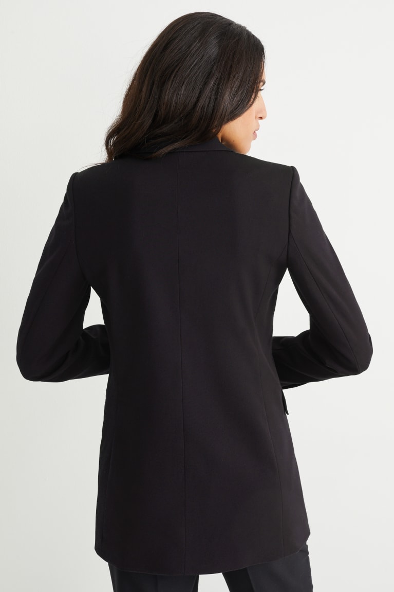  Noir Blazer C&A Business Regular Fit - france GDD-2729764