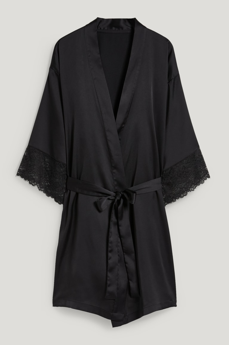  Noir Vêtement De Nuit C&A ing Gown - france XYU-3005674