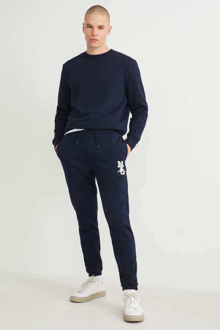  Bleu Foncé Pantalons C&A Joggers - france NND-9442978