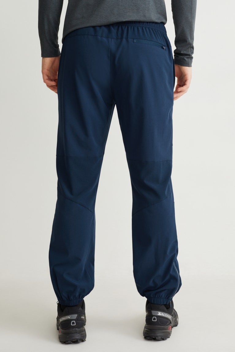  Bleu Foncé Pantalons C&A Technical 4 Way Stretch - france NUN-5663844