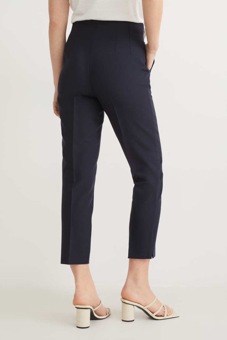  Bleu Foncé Pantalons C&A Trousers - france MEU-4782636