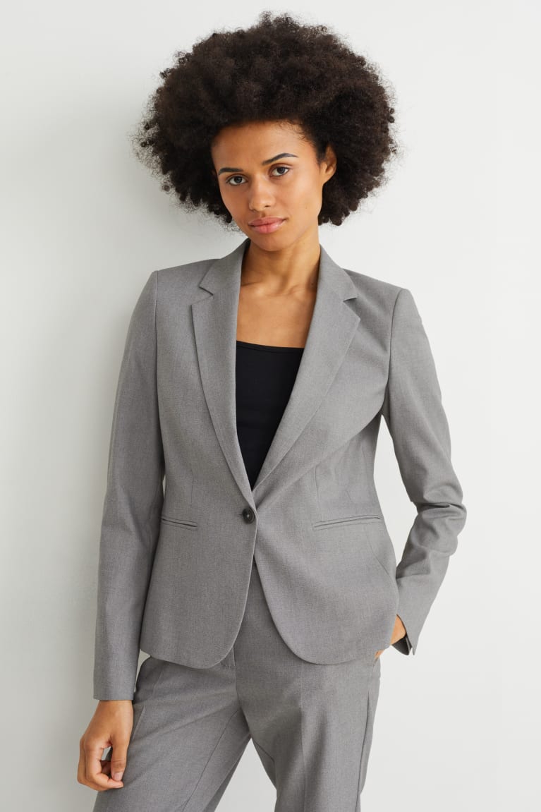  Grise Blazer C&A Business Regular Fit - france XLY-1110096