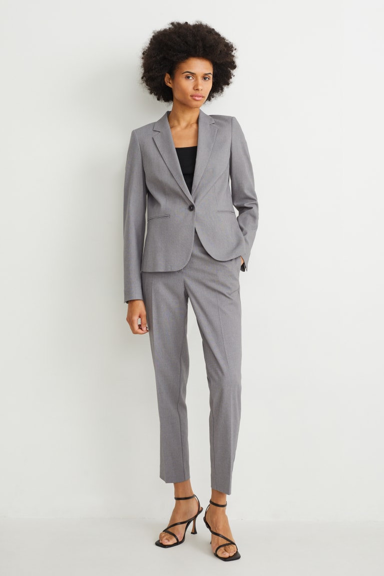  Grise Blazer C&A Business Regular Fit - france XLY-1110096