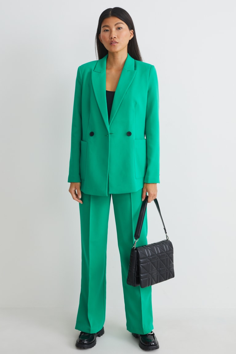  Vert Blazer C&A Regular Fit Recycled - france IOS-6977008