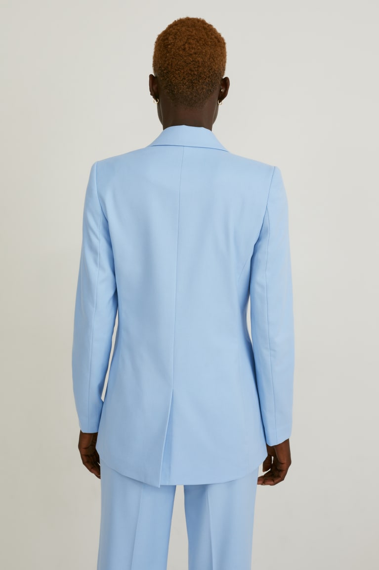  Bleu Clair Blazer C&A Relaxed Fit - france WAY-9977080