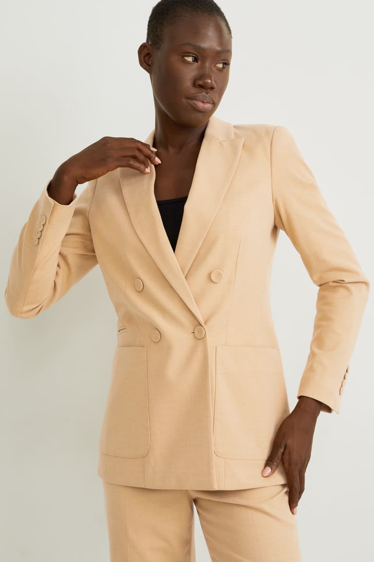  Marron Clair Blazer C&A Regular Fit Recycled - france RME-9963394