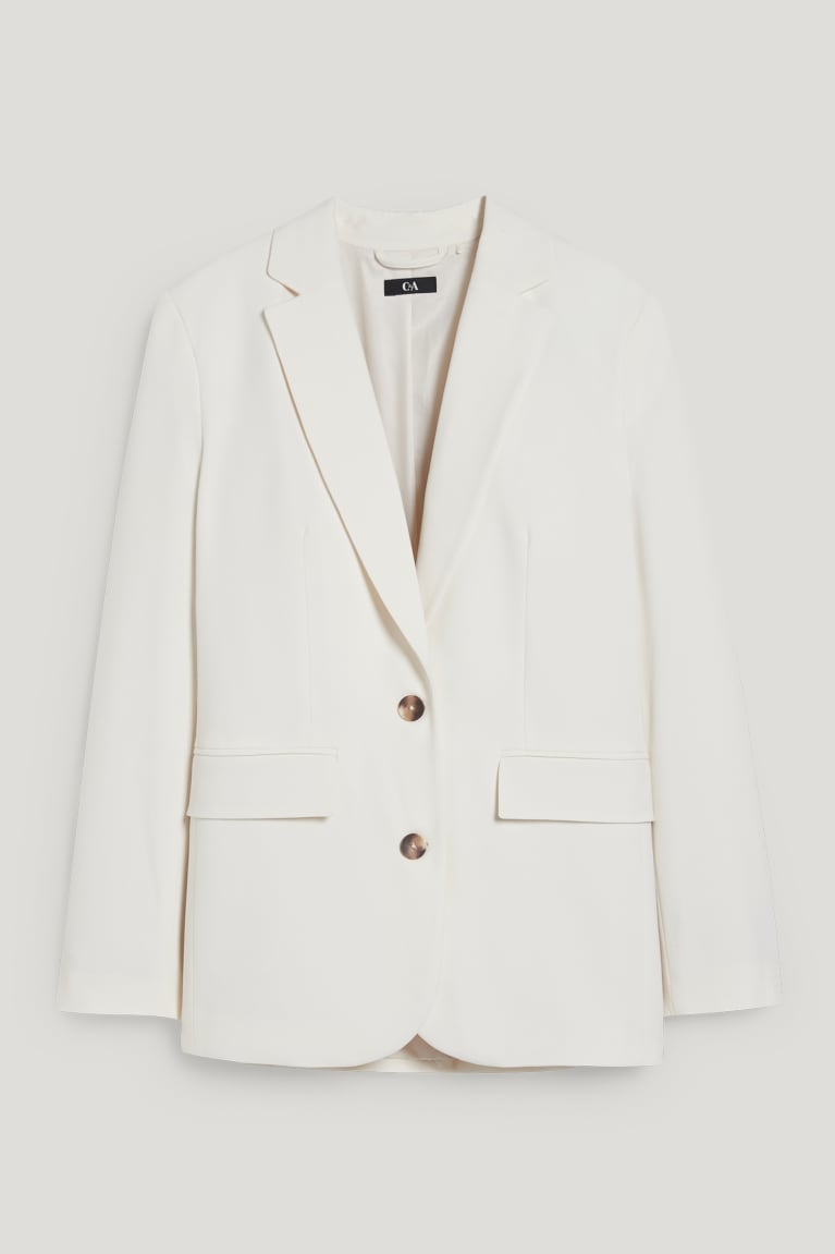  Blanche Blazer C&A Oversized With Recycled Polyester - france XND-9591606