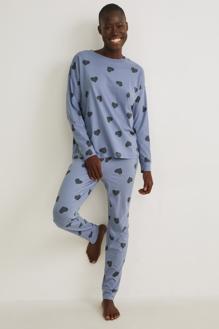  Bleu Vêtement De Nuit C&A Pyjamas Patterned - france TRO-6124790