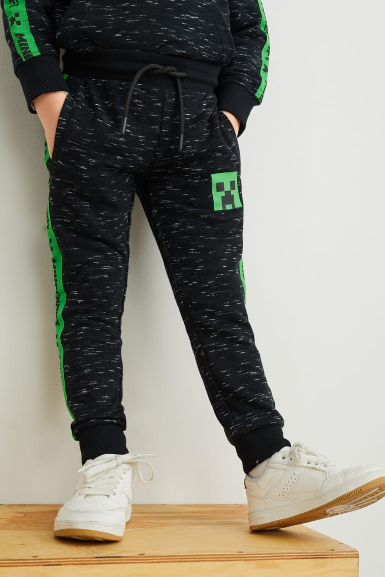  Grise Foncé Pantalons C&A Minecraft Joggers - france TZV-8581884