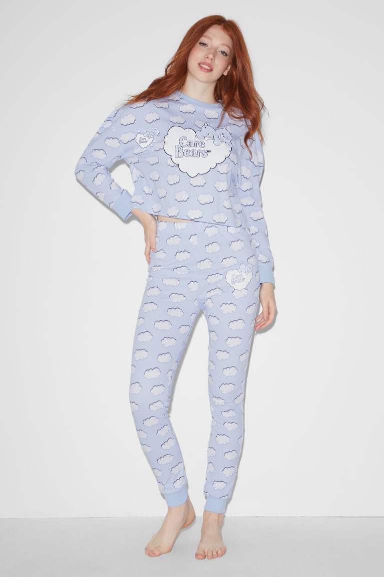  Bleu Clair Vêtement De Nuit C&A Clockhouse Pyjama Care Bears - france SIS-7149301