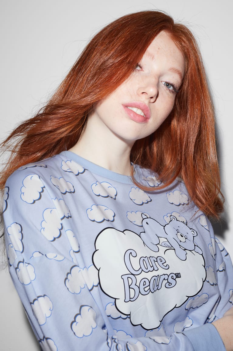  Bleu Clair Vêtement De Nuit C&A Clockhouse Pyjama Care Bears - france SIS-7149301