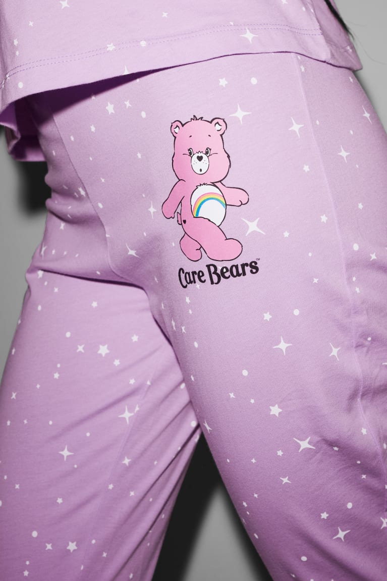  Violette Clair Vêtement De Nuit C&A Clockhouse Pyjama Bottoms Care Bears - france PSV-5200530