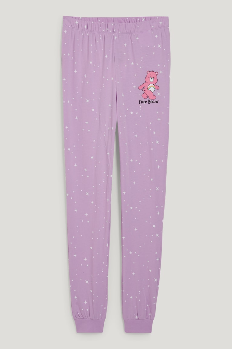  Violette Clair Vêtement De Nuit C&A Clockhouse Pyjama Bottoms Care Bears - france PSV-5200530