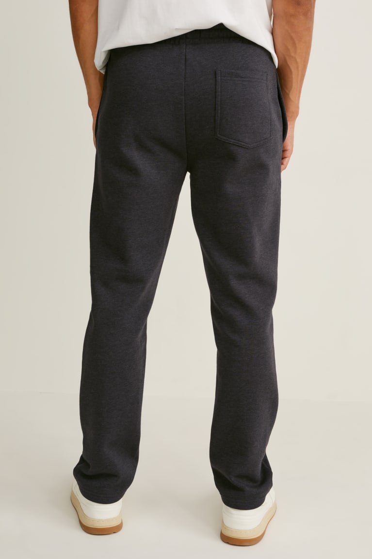  Grise Foncé Pantalons C&A Joggers With Organic Coton - france GIT-0108802