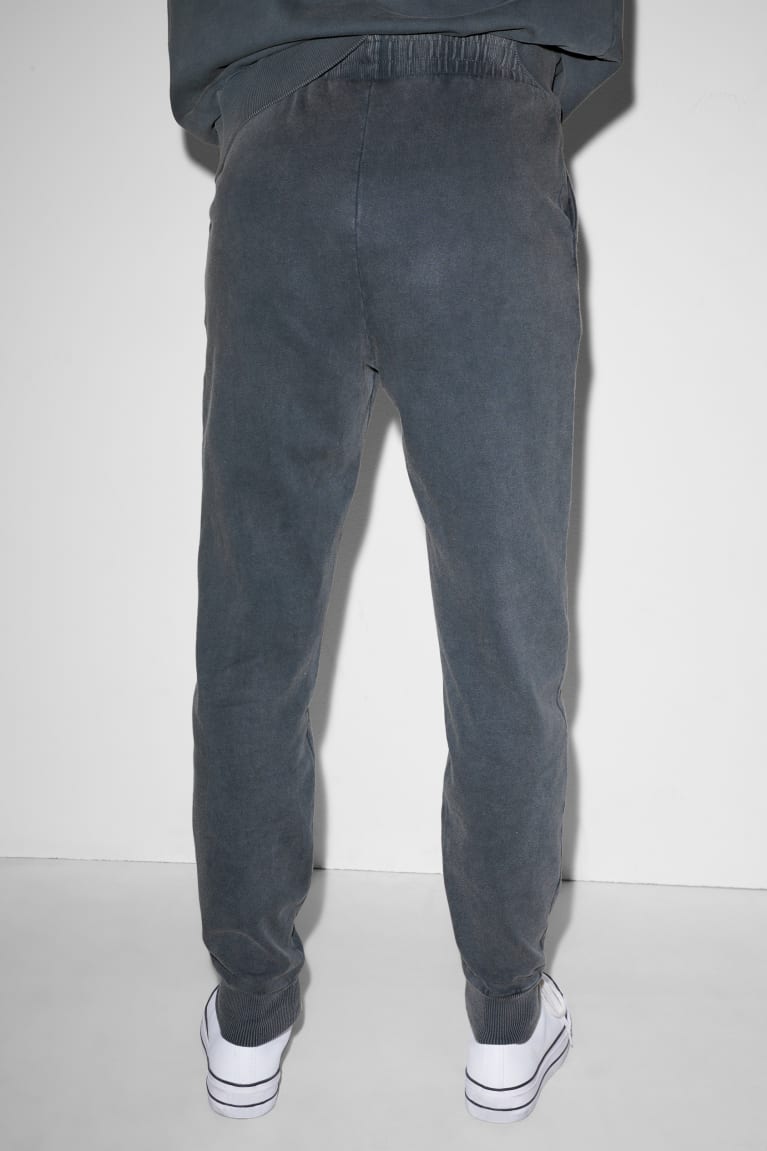  Grise Foncé Pantalons C&A Clockhouse Joggers - france GIM-0170546