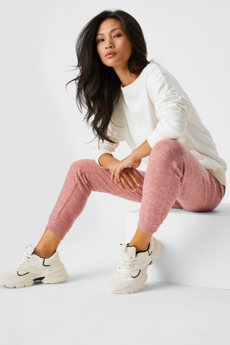  Rose Pantalons C&A Joggers - france ZUE-4600434