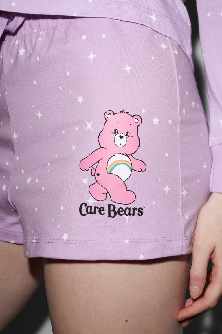  Violette Clair Vêtement De Nuit C&A Clockhouse Pyjama Care Bears - france QGY-2231908