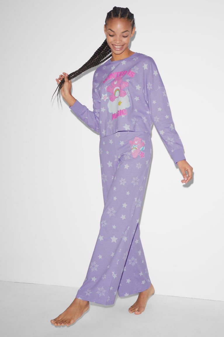  Violette Vêtement De Nuit C&A Clockhouse Pyjama Bottoms Care Bears - france ZAQ-3644992