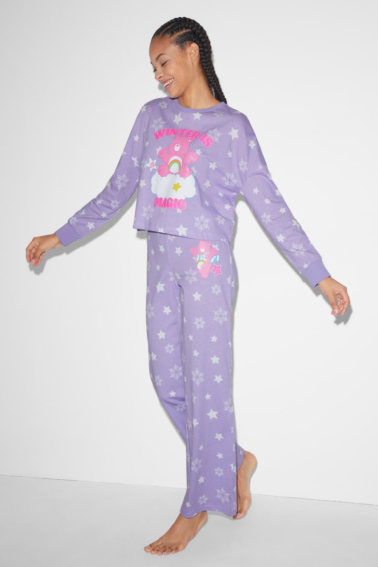  Violette Vêtement De Nuit C&A Clockhouse Pyjama Care Bears - france DKC-3865433