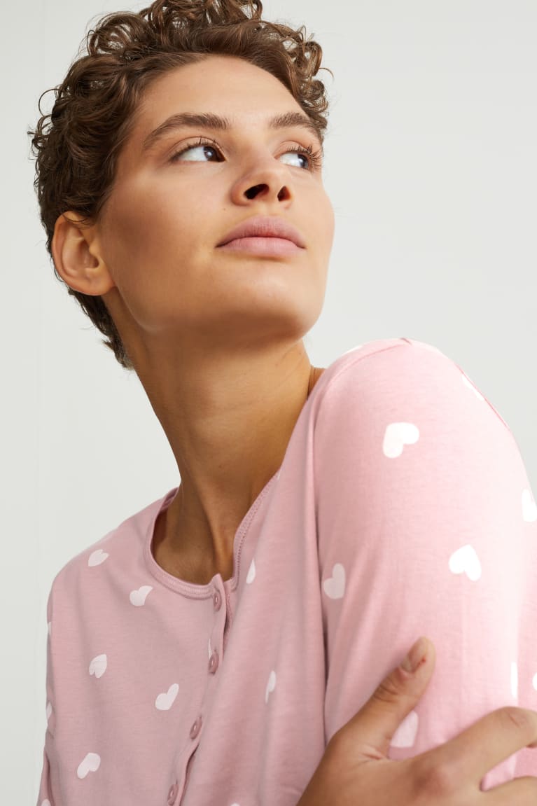  Rose Vêtement De Nuit C&A Pyjamas Patterned - france BNS-9101470