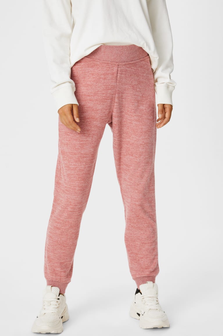  Rose Pantalons C&A Joggers - france ZUE-4600434