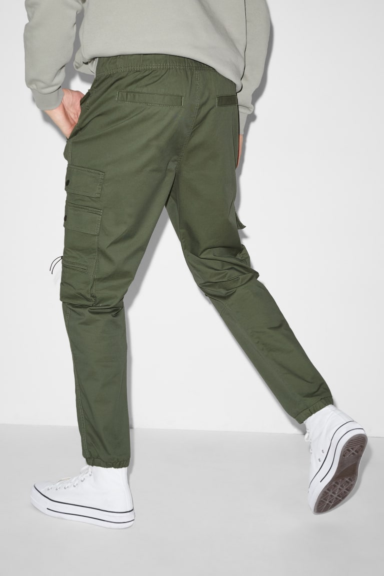  Vert Pantalons C&A Cargo Slim Fit - france RUH-6862253