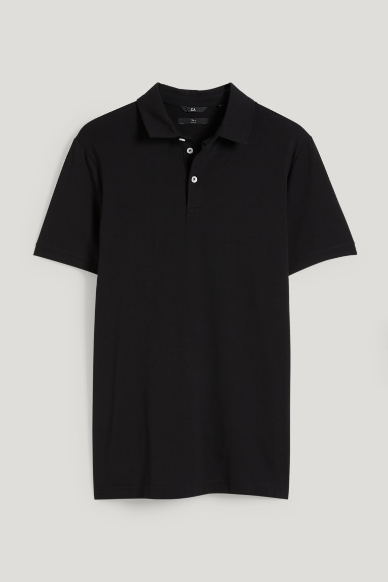  Noir Chemises C&A Polo - france ZOP-8396274