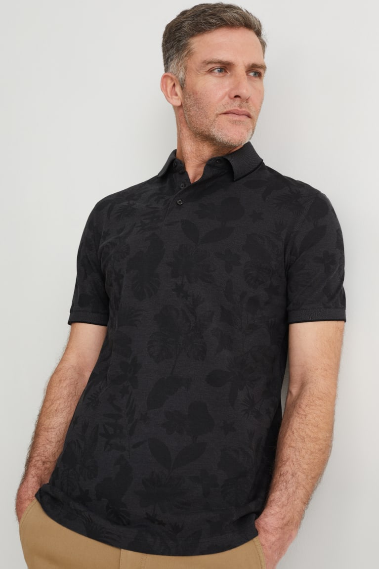  Noir Chemises C&A Polo - france GPW-0446877