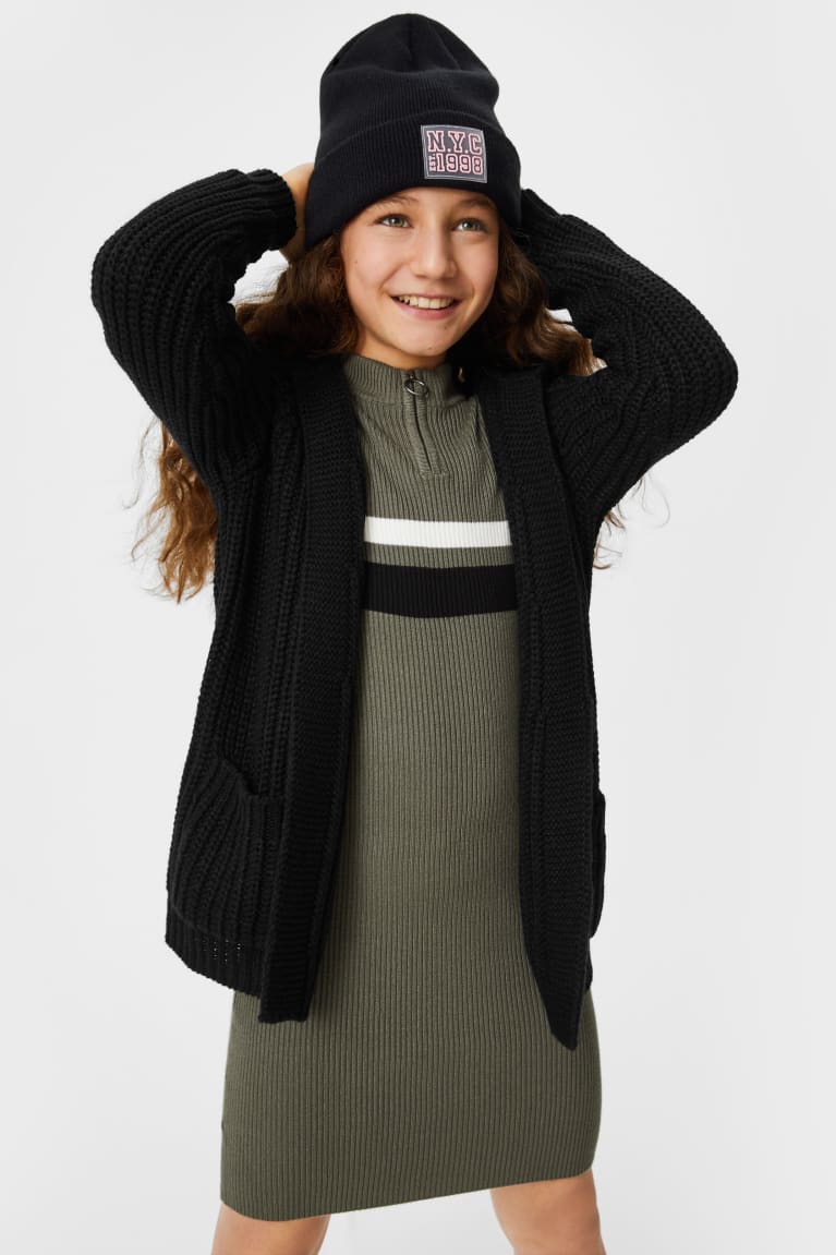  Noir Cardigan C&A - france CHW-9068581