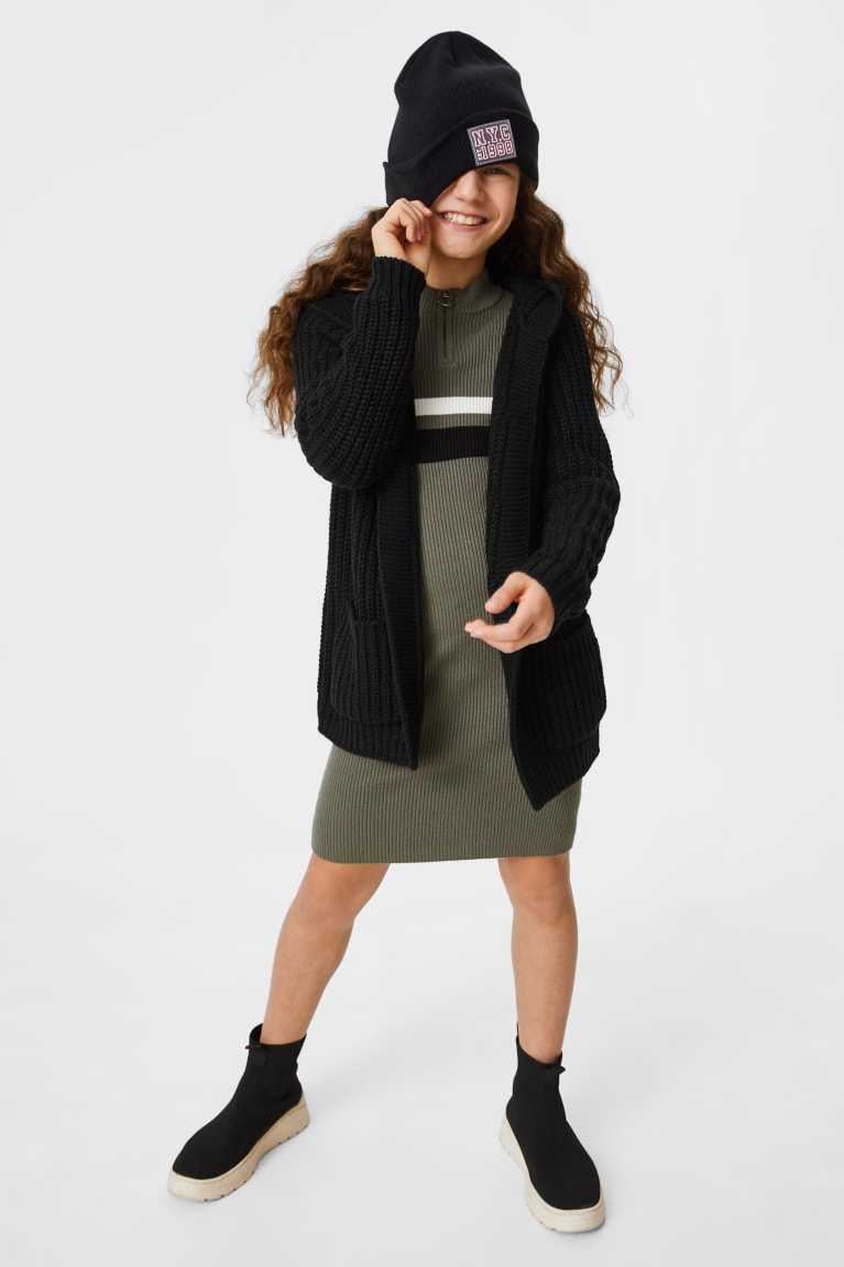  Noir Cardigan C&A - france CHW-9068581