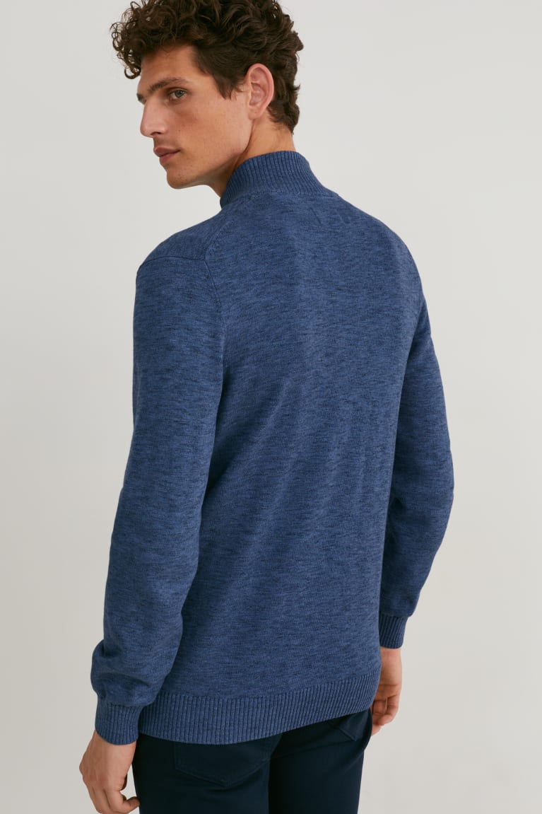  Bleu Foncé Cardigan C&A Organic Coton - france SGO-8797255