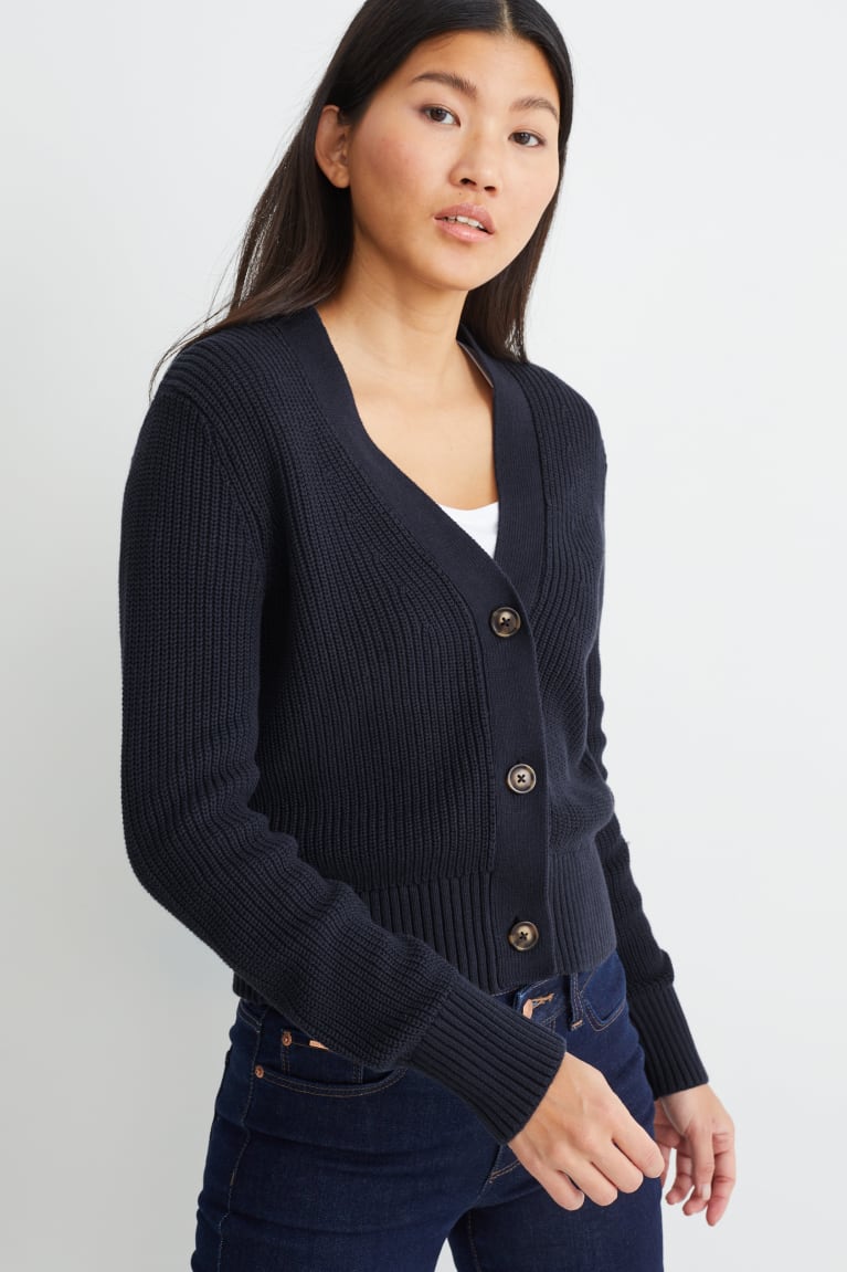  Bleu Foncé Cardigan C&A - france PGP-3082358