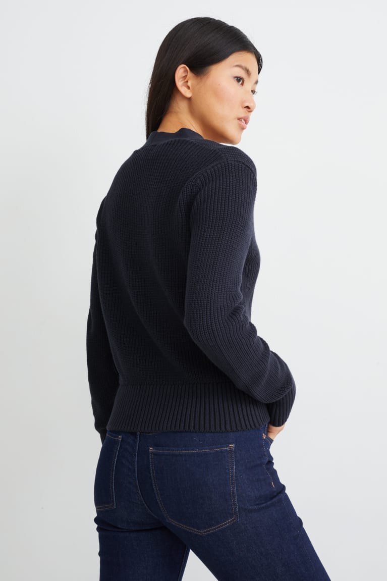  Bleu Foncé Cardigan C&A - france PGP-3082358