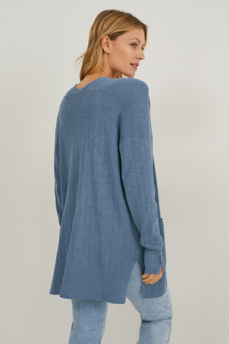  Bleu Foncé Cardigan C&A - france XSV-7780479