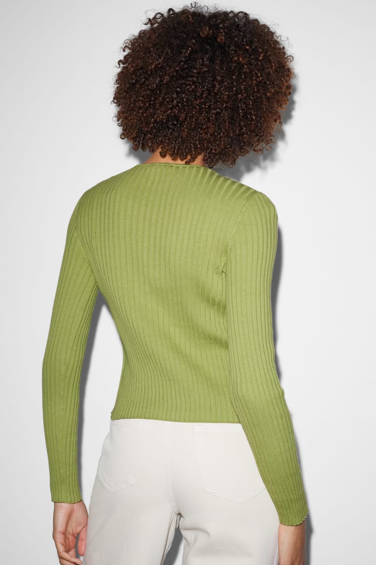  Vert Clair Cardigan C&A Clockhouse - france CKV-1340684