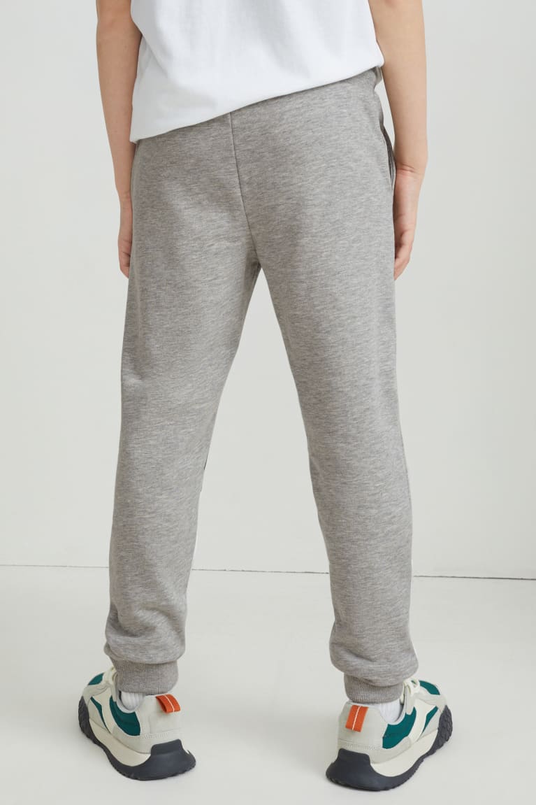  Grise Clair Pantalons C&A Joggers - france KIO-7553602