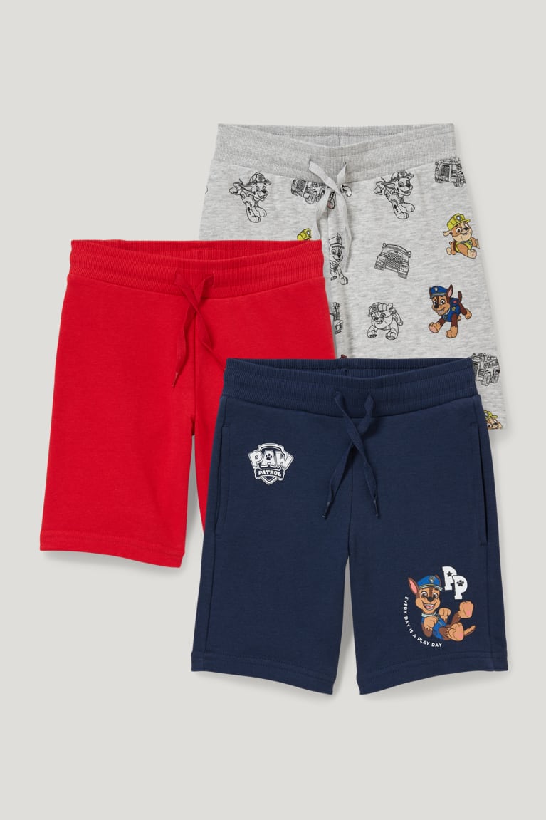  Grise Clair Pantalons C&A Multipack Of 3 Paw Patrol Sweat Bermuda - france ROH-4431295