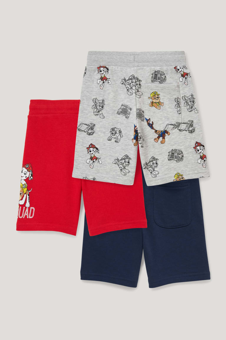  Grise Clair Pantalons C&A Multipack Of 3 Paw Patrol Sweat Bermuda - france ROH-4431295