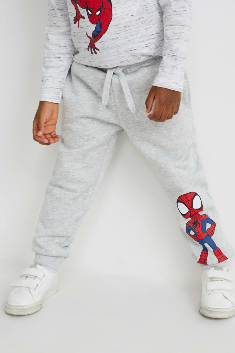  Grise Clair Pantalons C&A Marvel Joggers - france HSU-8452043