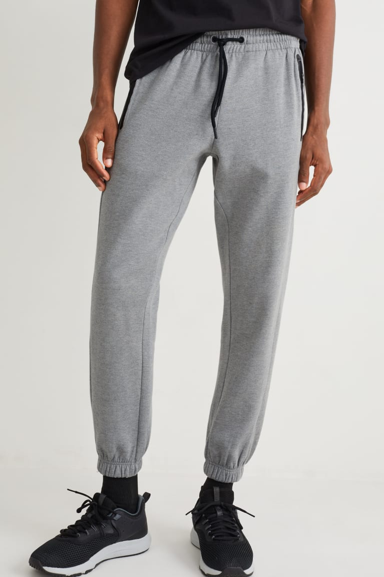  Grise Clair Pantalons C&A Joggers - france BWL-0433519