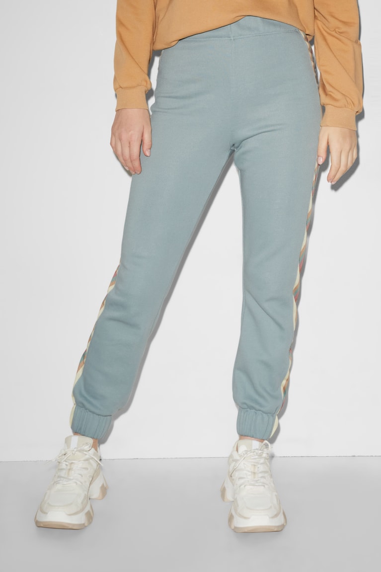  Turquoise Pantalons C&A Clockhouse Joggers - france WRU-0166865