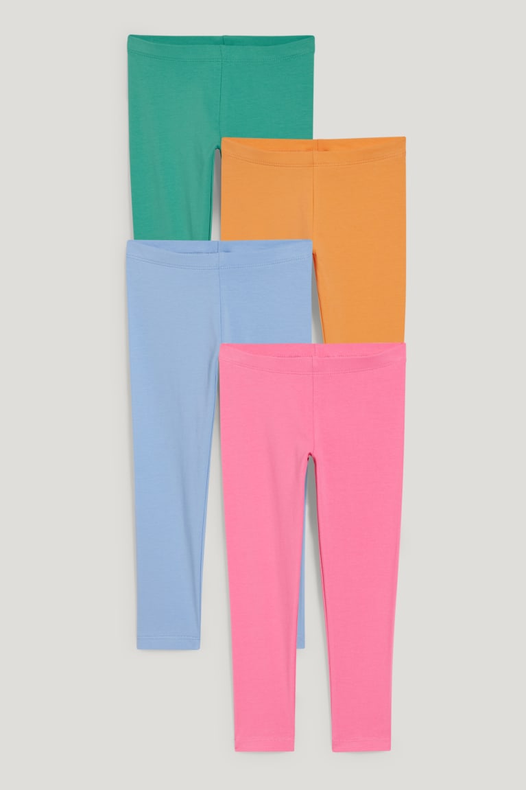  Rose Pantalons C&A Multipack Of 4 Leggings - france JNW-3399966