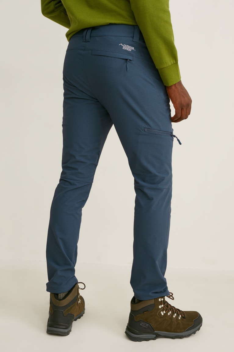  Turquoise Pantalons C&A Cargo Lycra - france RHF-9598513