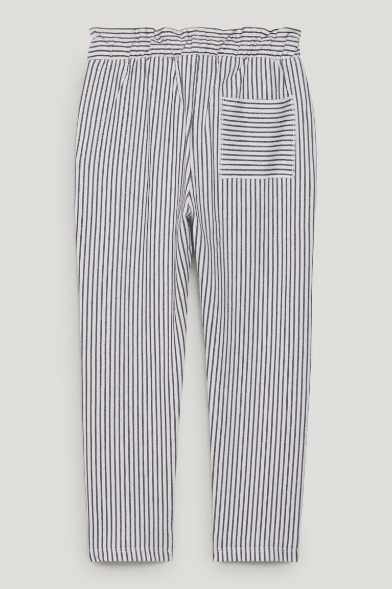  Blanche Pantalons C&A Rayé - france HCB-9304030