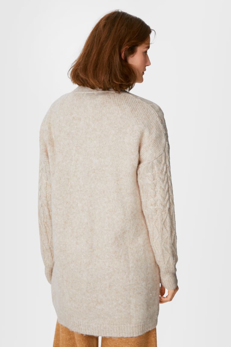  Beige Cardigan C&A Recycled - france TMY-2356571