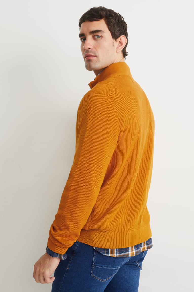  Orange Chemises C&A And Regular Fit Button-down Collar - france ESI-4954355