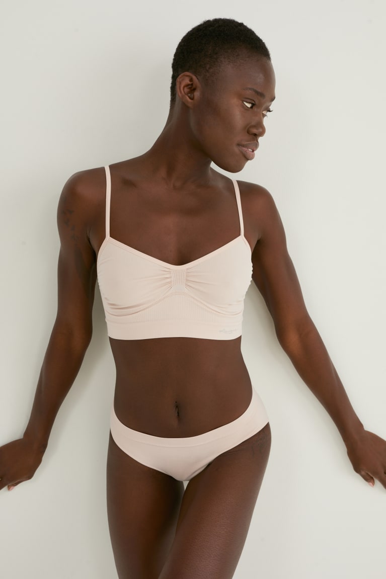  Beige Sous Vêtement C&A Crop Seamless - france VWE-3376454