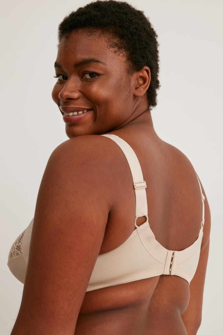  Beige Sous Vêtement C&A Non-wired Bra - france VCM-0311705