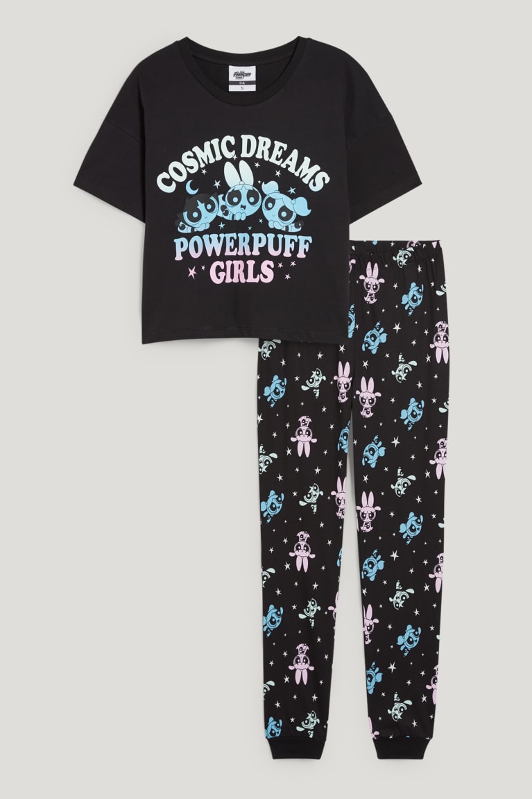  Noir Vêtement De Nuit C&A Clockhouse Pyjamas Powerpuff Girls - france HLP-6943755